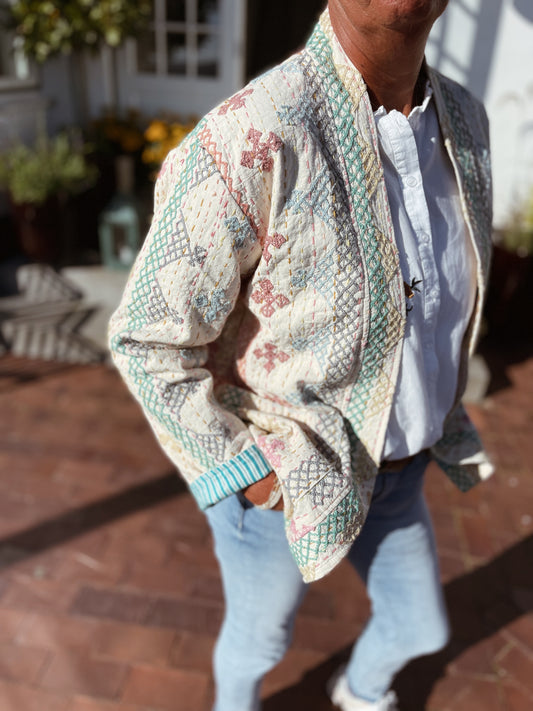 Vintage Kantha Jacket