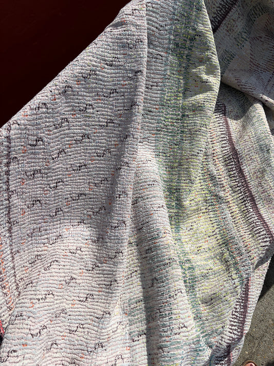 Kantha Blanket